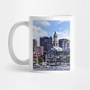 Boston MA - Skyline With Custom House Tower Mug